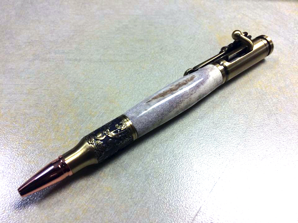 deer antler pen 1